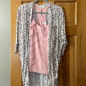 Charming Charlie tank and sweater set